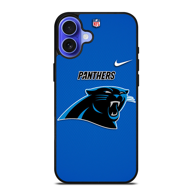 CAROLINA PANTHERS NFL FOOTBALL NIKE iPhone 16 Case Cover CAROLINA PANTHERS NFL FOOTBALL NIKE iPhone 16 Case Cover