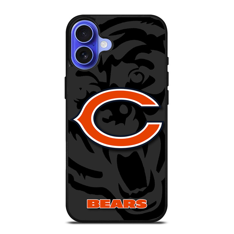 CHICAGO BEARS FOOTBALL LOGO iPhone 16 Case Cover