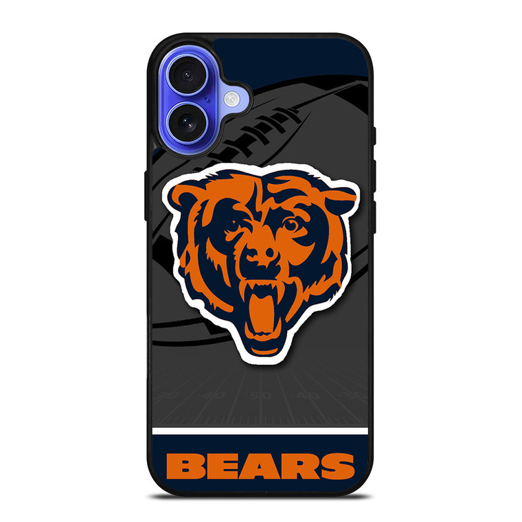 CHICAGO BEARS NFL TEAM iPhone 16 Case Cover