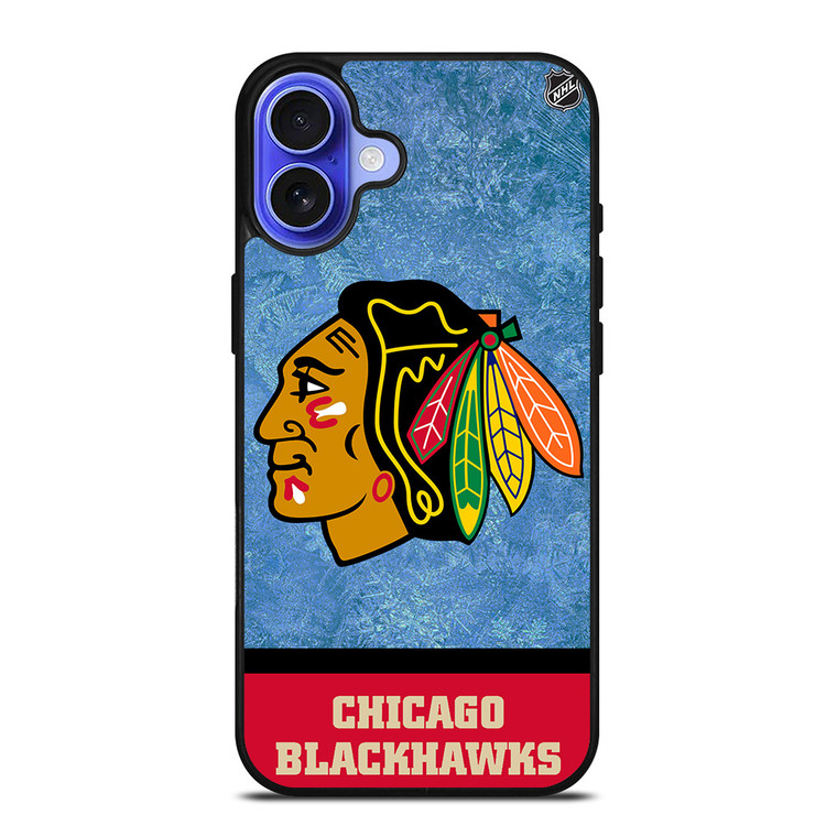 CHICAGO BLACKHAWKS HOCKEY TEAM iPhone 16 Case Cover