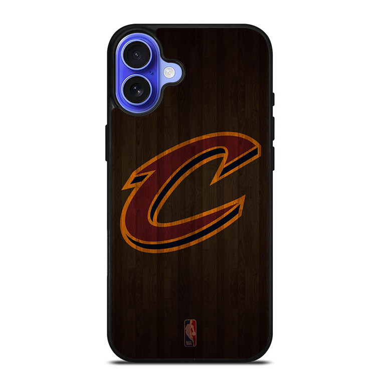 CLEVELAND CAVALIERS BASKETBALL COURT NBA iPhone 16 Case Cover