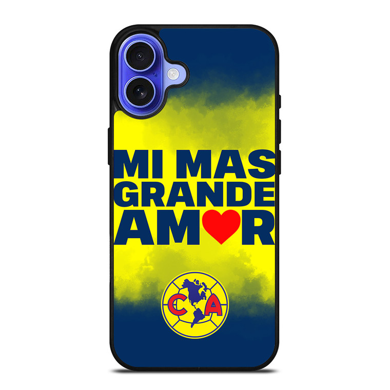 CLUB AMERICA MI MAS GRANDE AMOR iPhone 16 Case Cover