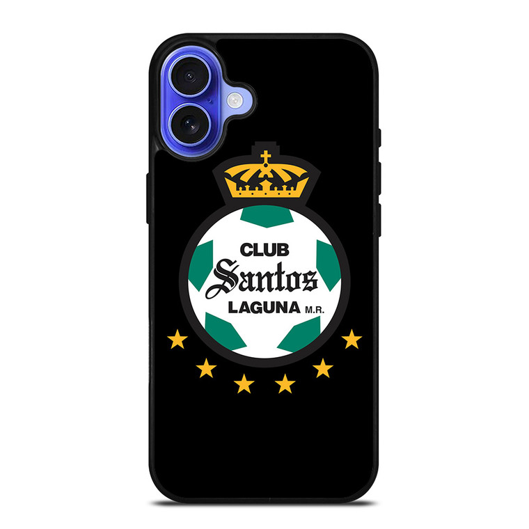 CLUB SANTOS LAGUNA FOOTBALL LOGO iPhone 16 Case Cover