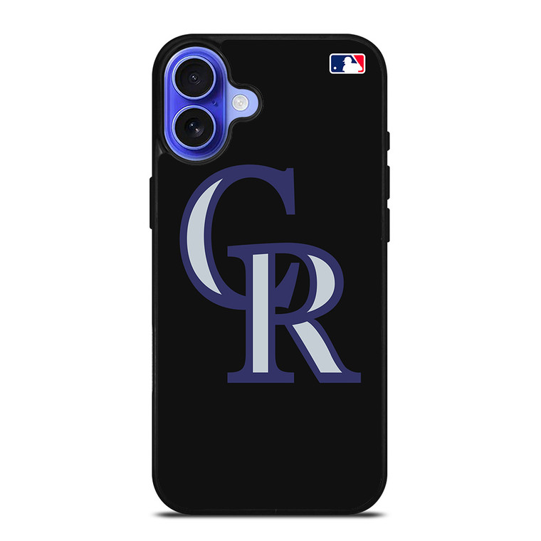 COLORADO ROCKIES MLB LOGO iPhone 16 Case Cover