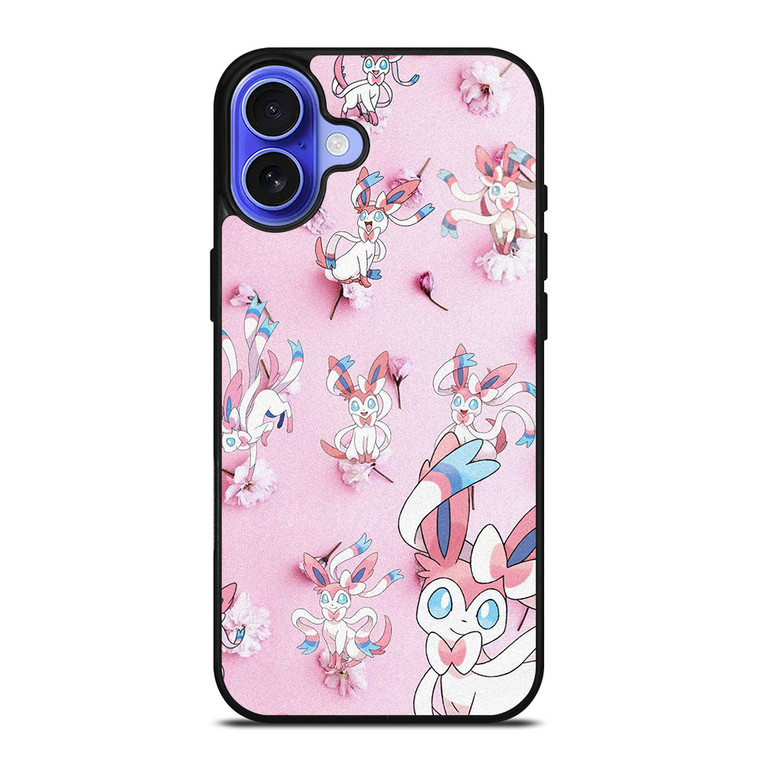 CUTE SYLVEON POKEMON iPhone 16 Case Cover