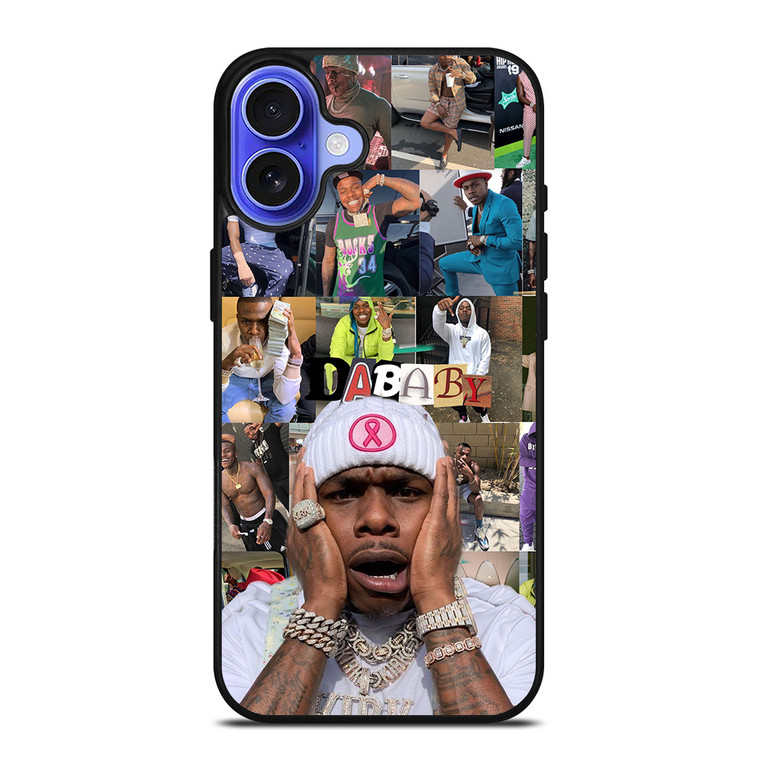 DA BABY RAPPER COLLAGE iPhone 16 Case Cover