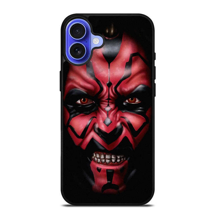 DARTH MAUL STAR WARS FACE iPhone 16 Case Cover