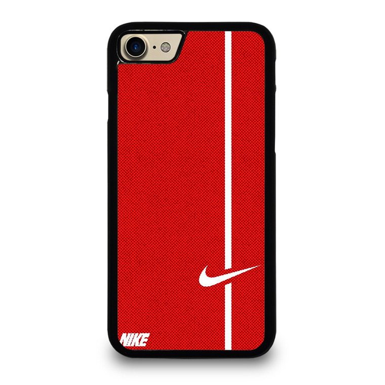 NIKE LOGO RED STRIPE iPhone 7 / 8 Case Cover