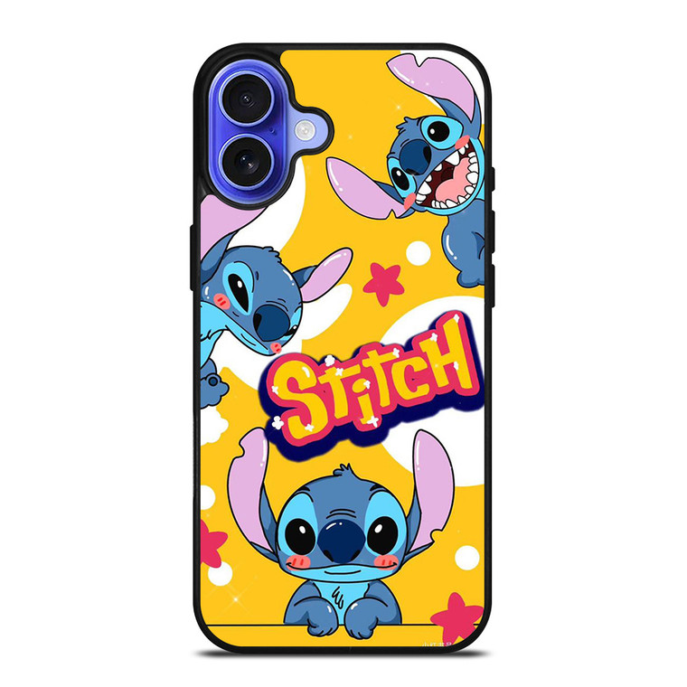 DISNEY CARTON STITCH iPhone 16 Case Cover