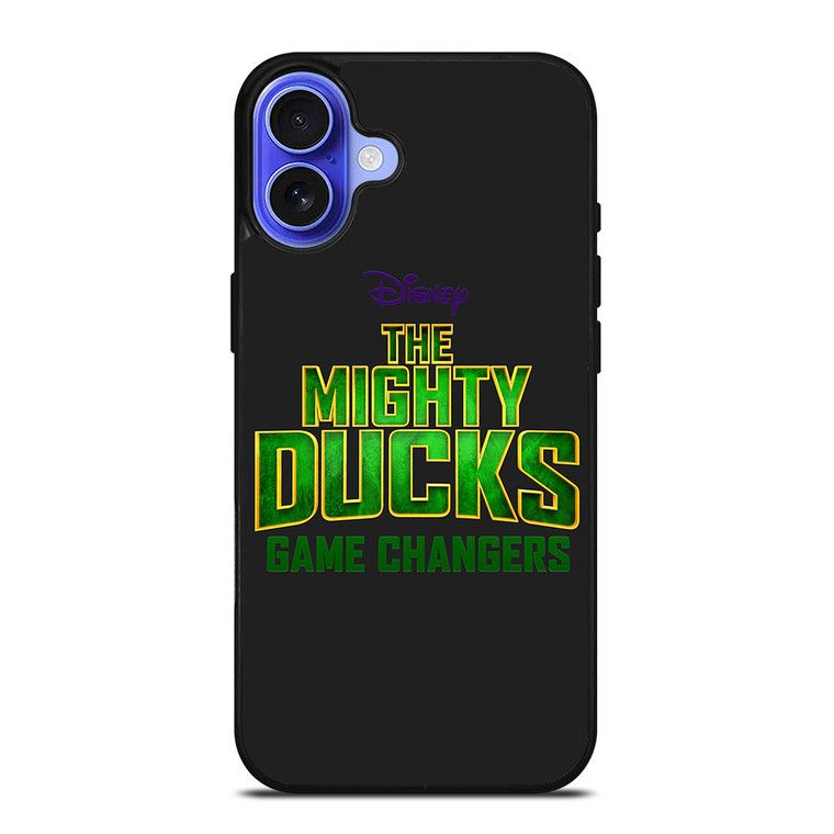 DISNEY MIGHTY DUCKS GAME CHANGERS LOGO iPhone 16 Case Cover