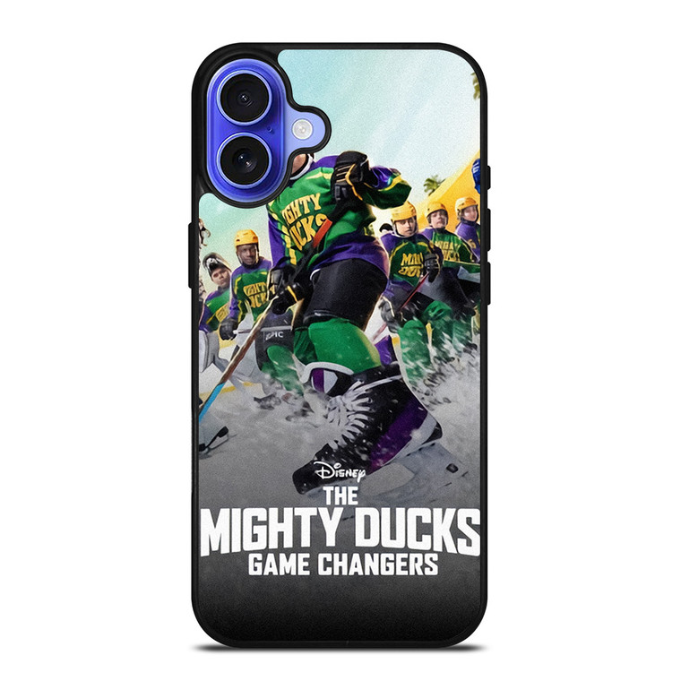 DISNEY MIGHTY DUCKS GAME CHANGERS MOVIES iPhone 16 Case Cover