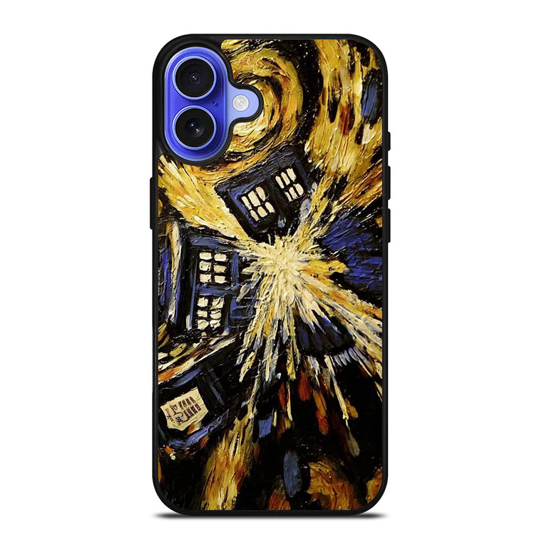 DOCTOR WHO EXPLODING TARDIS iPhone 16 Case Cover