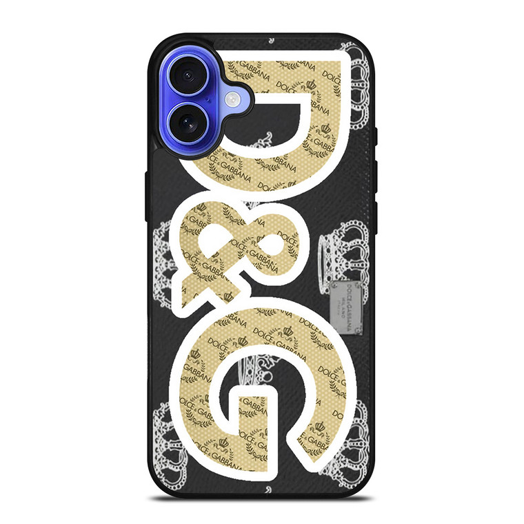 DOLCE AND GABBANA EMBOSS iPhone 16 Case Cover