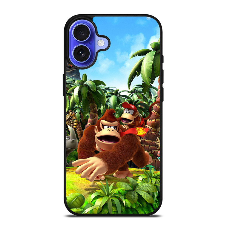 DONKEY KONG NINTENDO GAMES iPhone 16 Case Cover