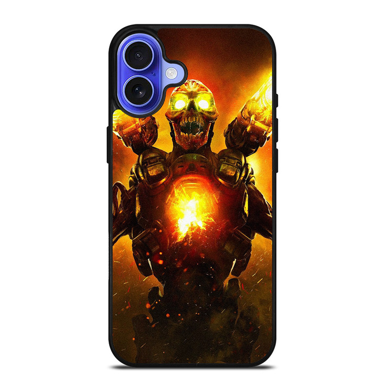 DOOM ETERNAL KHAN MAYKR iPhone 16 Case Cover