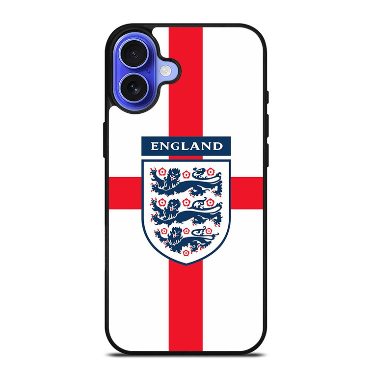 ENGLAND FOOTBALL THREE LIONS iPhone 16 Case Cover
