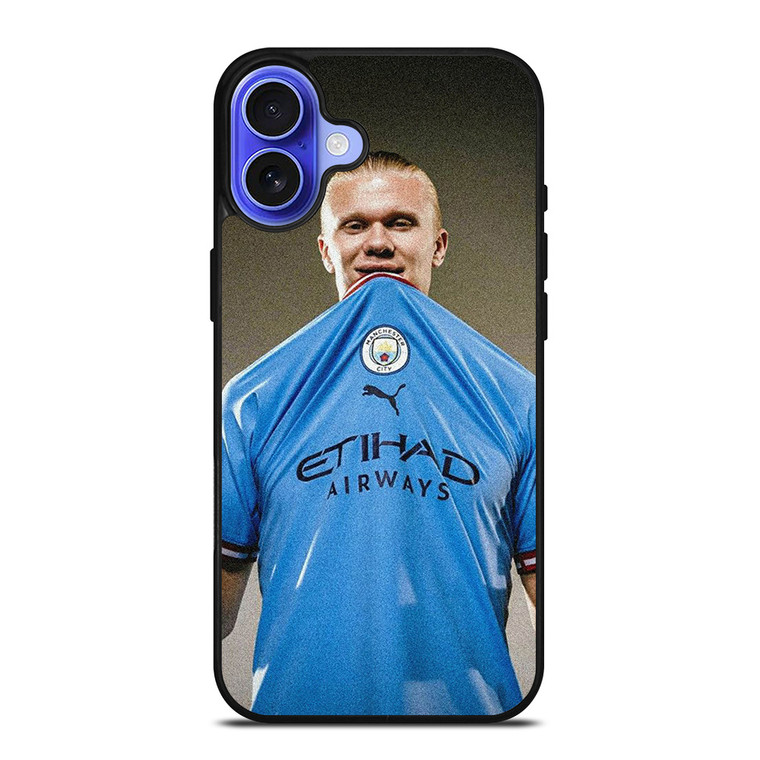 ERLING HAALAND MANCHESTER CITY 2 iPhone 16 Case Cover