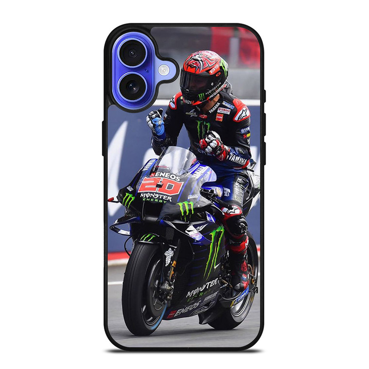 FABIO QUARTARARO MOTO GP iPhone 16 Case Cover