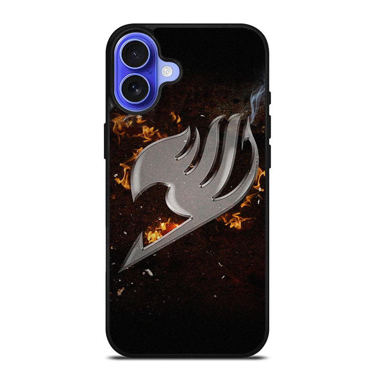 FAIRY TAIL ANIME METAL LOGO iPhone 16 Case Cover