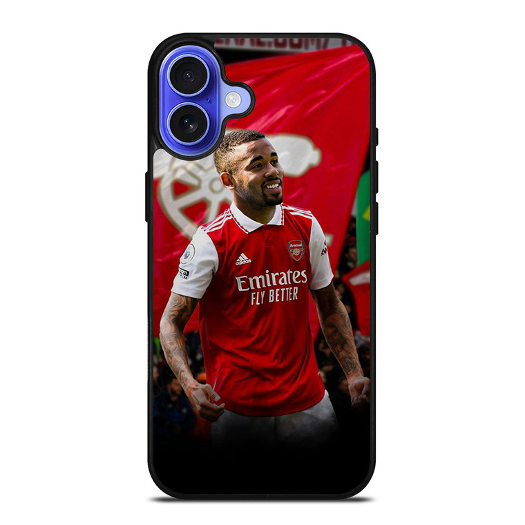 GABRIEL JESUS ARSENAL FC 2 iPhone 16 Case Cover