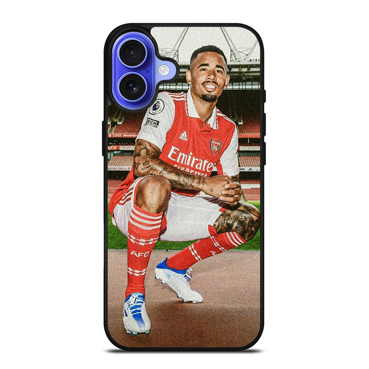 GABRIEL JESUS ARSENAL FC iPhone 16 Case Cover