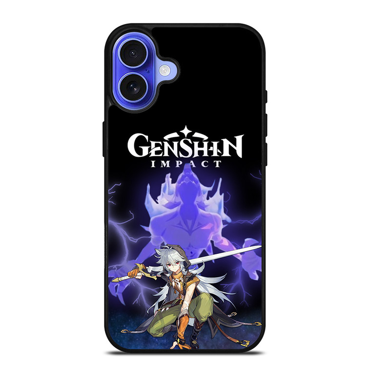 GENSHIN IMPACT RAZOR iPhone 16 Case Cover