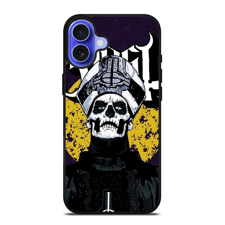 GHOST ROCK BAND LOGO ICON iPhone 16 Case Cover