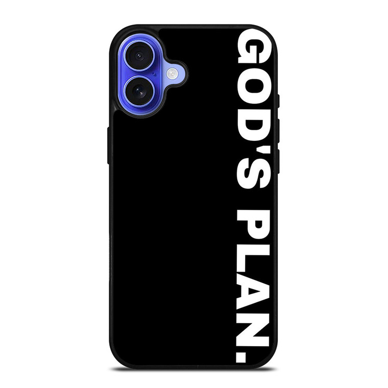 GODS PLAN DRAKE RAPPER iPhone 16 Case Cover