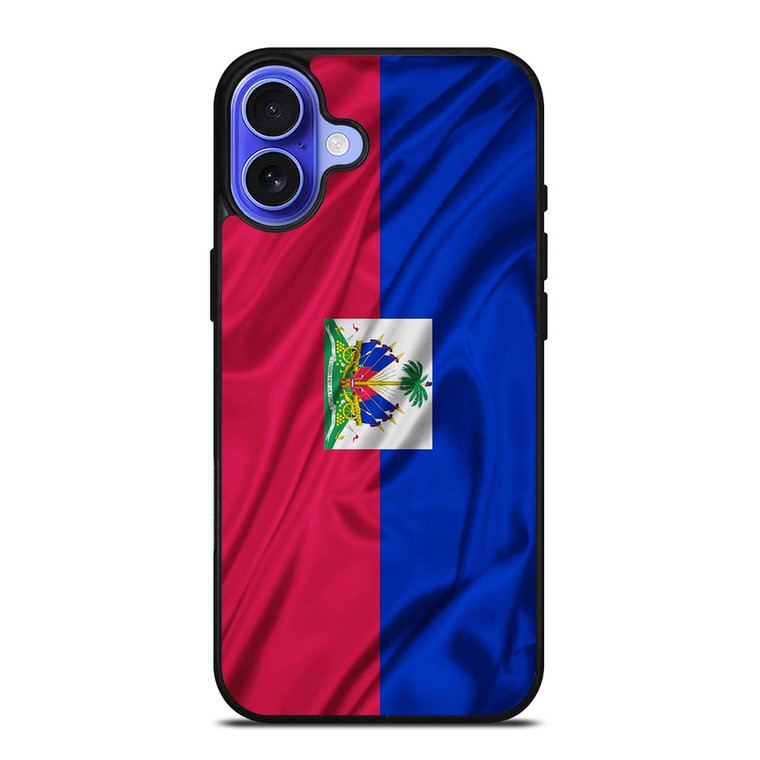 HAITI FLAG iPhone 16 Case Cover