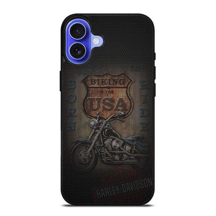 HARLEY DAVIDSON BIKERS iPhone 16 Case Cover