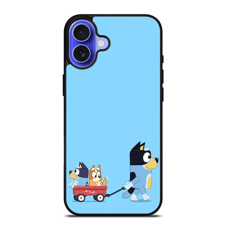 HEELERS FAMILY BLUEY CARTOON iPhone 16 Case Cover
