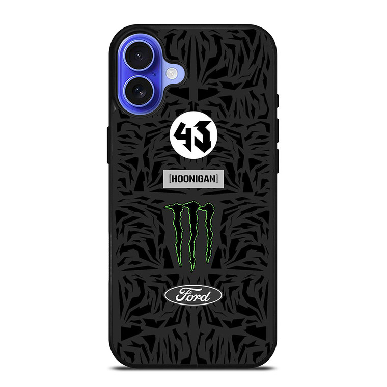 HOONIGAN MONSTER FORD RACING iPhone 16 Case Cover