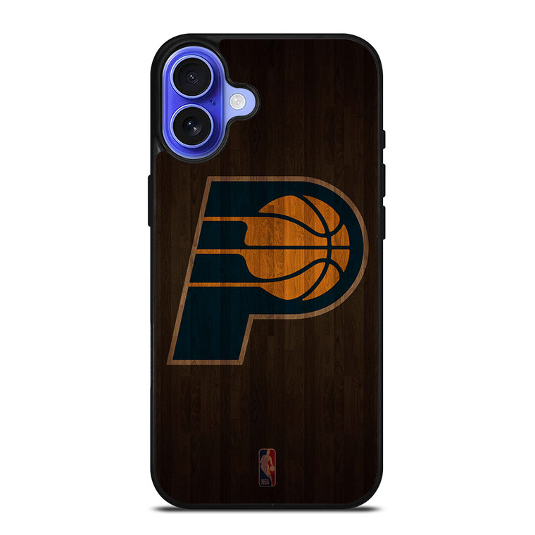 INDIANA PACERS BASKETBALL COURT NBA iPhone 16 Case Cover