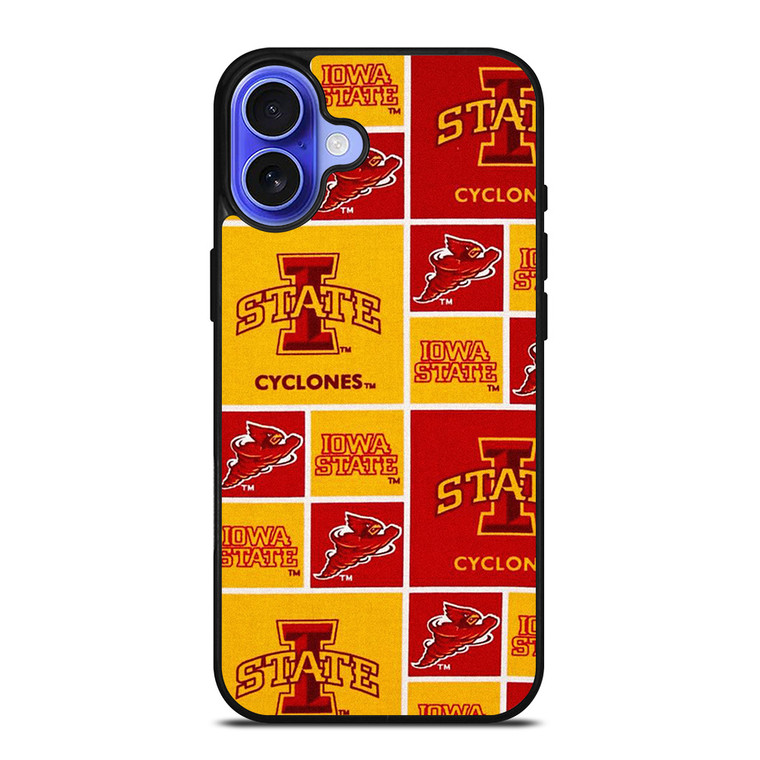 IOWA STATE CYCLONES FOOTBALL COLLAGE iPhone 16 Case Cover