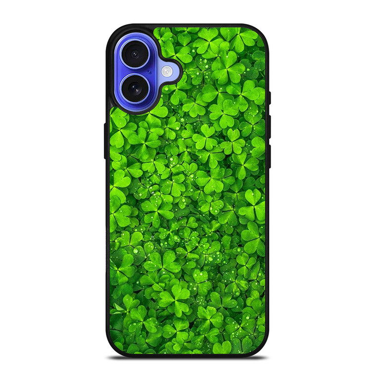 IRISH SHAMROCK CLOVER FLOWER iPhone 16 Case Cover