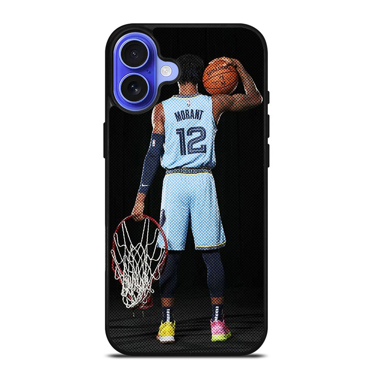 JA MORANT MEMPHIS GRIZZLIES NBA BASKETBALL iPhone 16 Case Cover