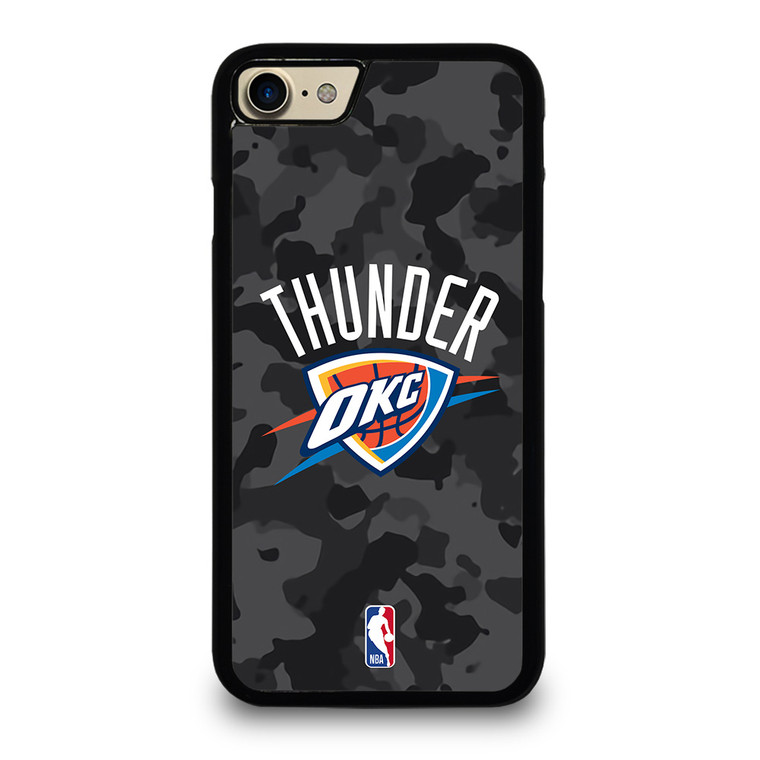 OKLAHOMA CITY THUNDER BLACK CAMO iPhone 7 / 8 Case Cover