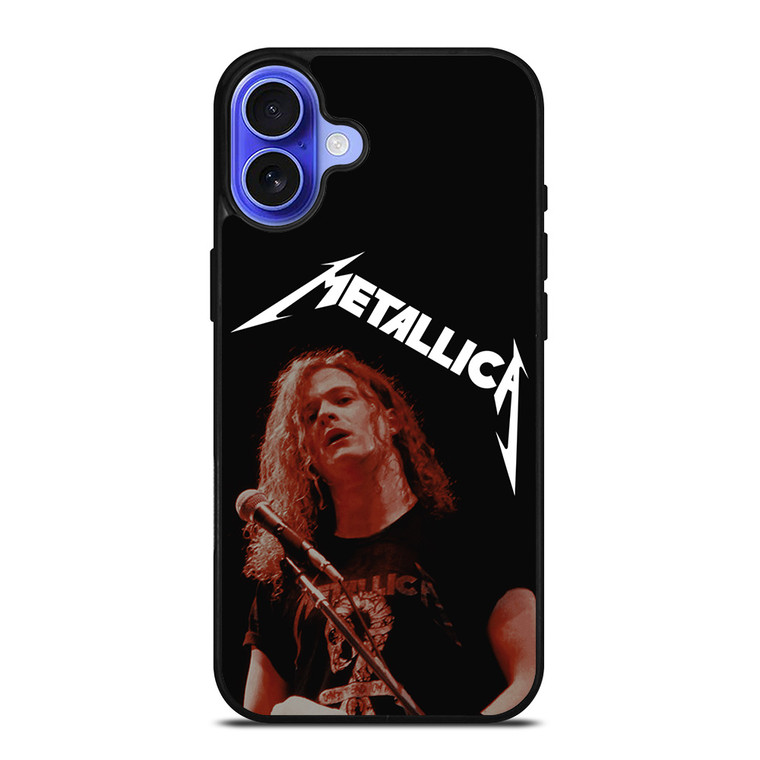 JASON NEWSTED METALLICA LOGO iPhone 16 Case Cover