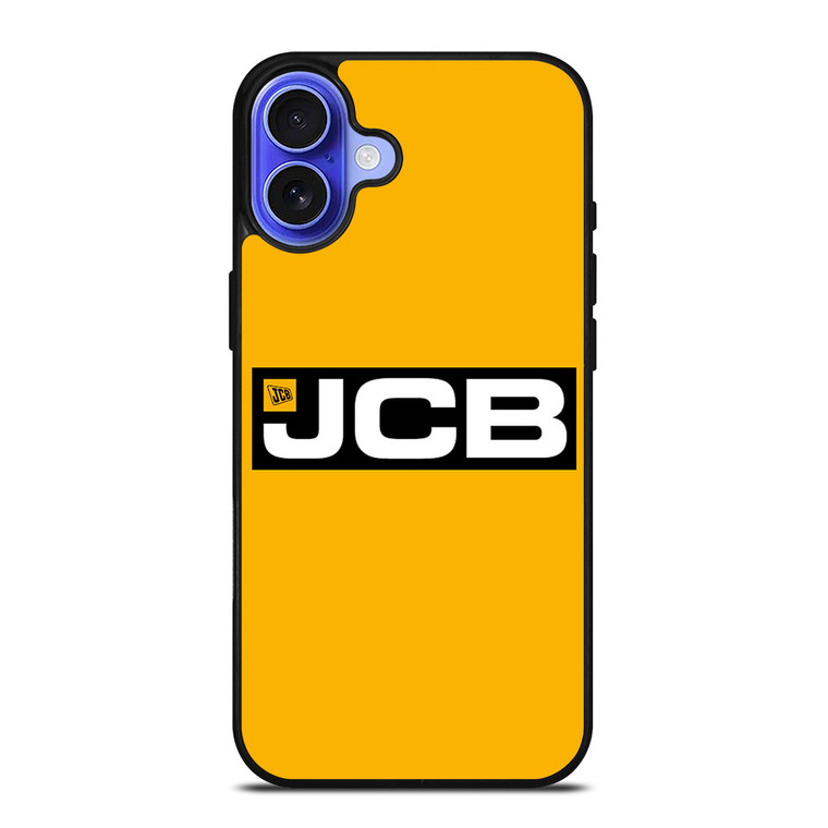 JCB EXCAVATOR LOGO 2 iPhone 16 Case Cover