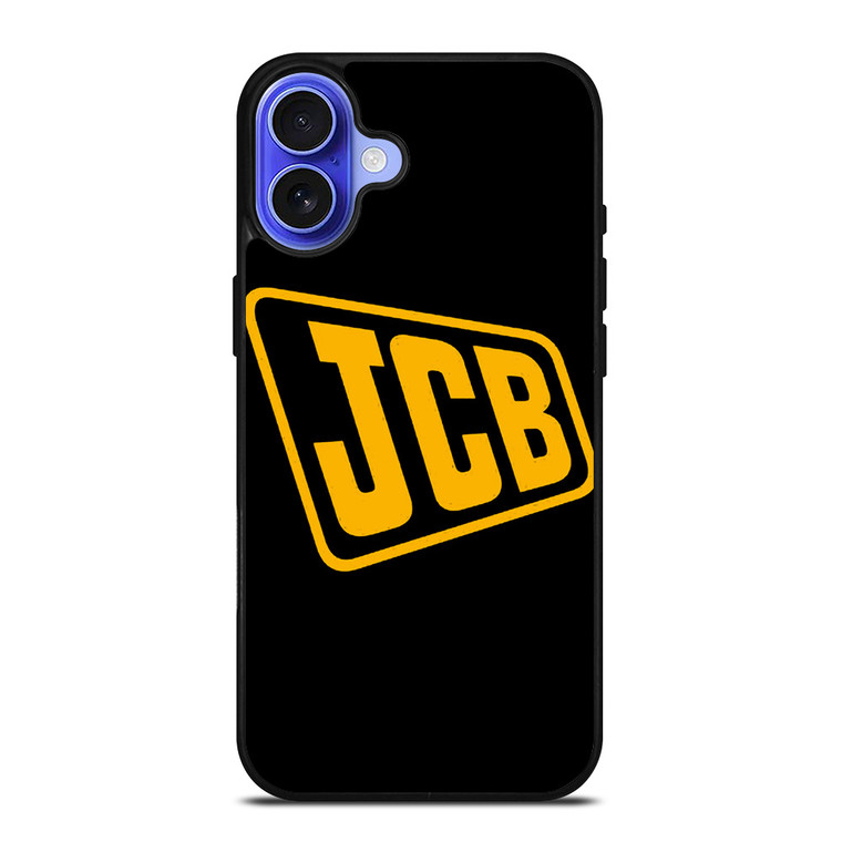 JCB EXCAVATOR LOGO iPhone 16 Case Cover