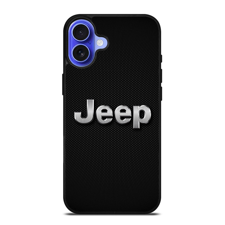 JEEP CARBON FIBER iPhone 16 Case Cover