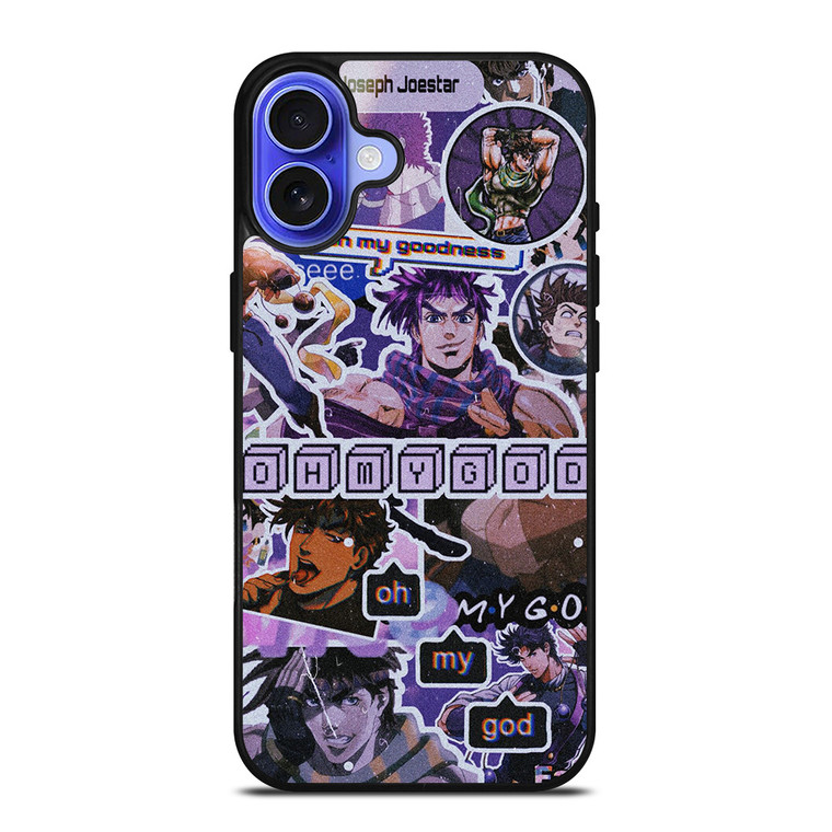 JOSEPH JOESTAR JOJO BIZARRE ADVENTURE 2 iPhone 16 Case Cover