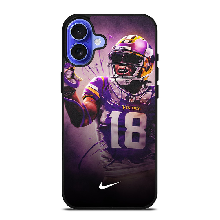 JUSTIN JEFFERSON NIKE NFL iPhone 16 Case Cover