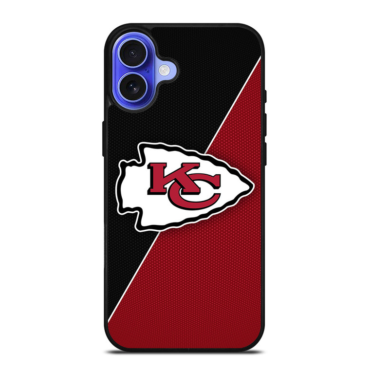KANSAS CITY CHIEFS NFL FOOTBALL LOGO iPhone 16 Case Cover