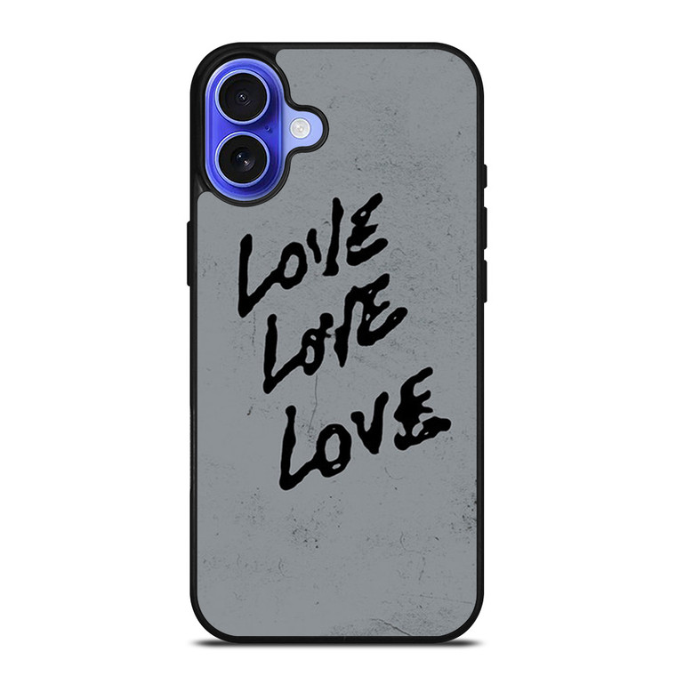 KANYE WEST X XXXTENTATION TRUE LOVE iPhone 16 Case Cover