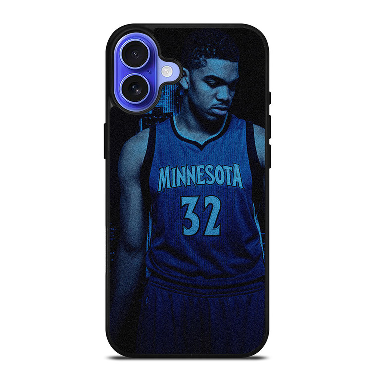 KARL ANTHONY TOWNS MINNESOTA TIMBERWOLVES COOL iPhone 16 Case Cover