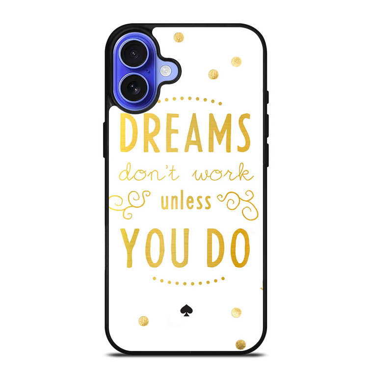 KATE SPADE NEW YORK QUOTES 2 iPhone 16 Case Cover