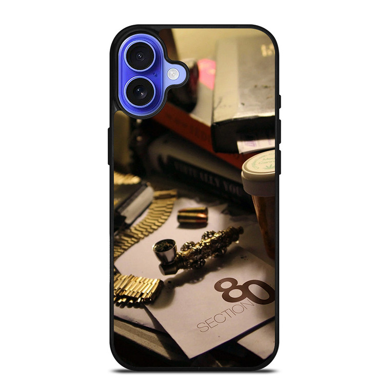 KENDRICK LAMAR SECTION 80 iPhone 16 Case Cover