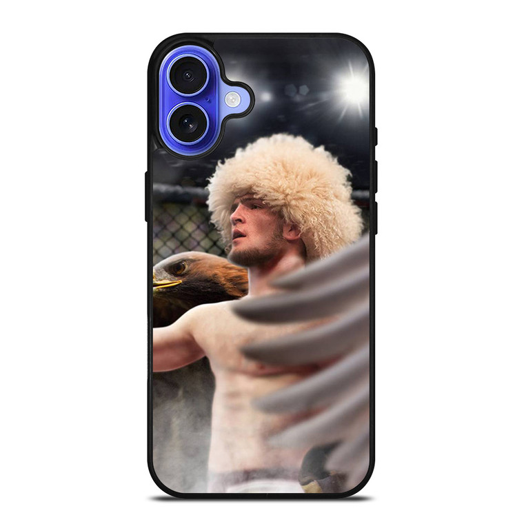 KHABIB NURMAGOMEDOV THE EAGLE MMA iPhone 16 Case Cover KHABIB NURMAGOMEDOV THE EAGLE MMA iPhone 16 Case Cover