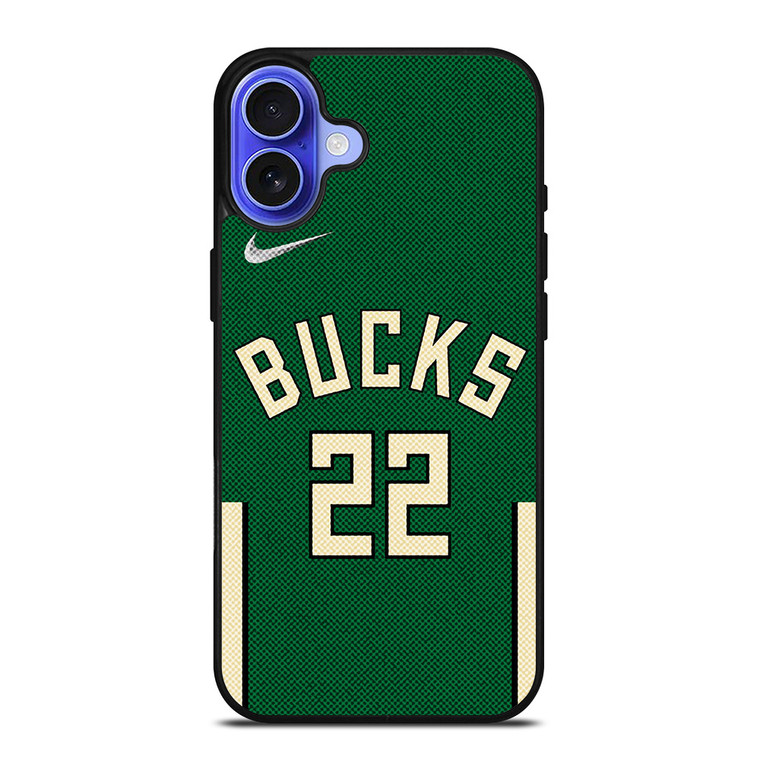 KHRIS MIDDLETON MILWAUKEE BUCKS NIKE NBA 2021-22 iPhone 16 Case Cover KHRIS MIDDLETON MILWAUKEE BUCKS NIKE NBA 2021-22 iPhone 16 Case Cover